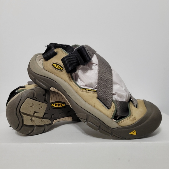 Mens Keen Sandals Pre Owned Size 9 Tan - Picture 8 of 13